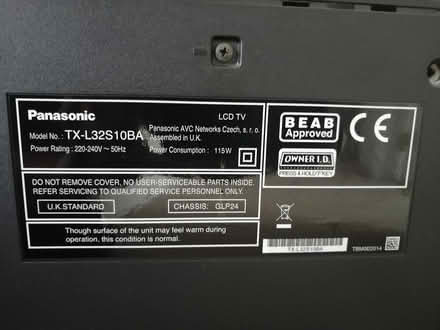 Photo of free Panasonic Viera TV (RG41 Wokingham) #3