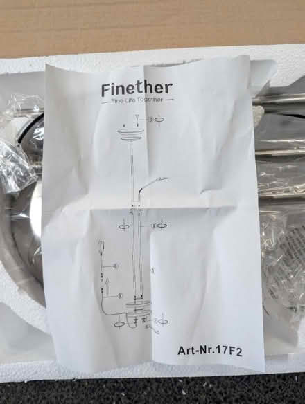 Photo of free NEW - Finether Aluminum Floor Lamp (Teddington TW11) #3