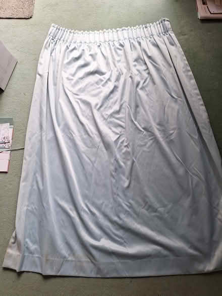 Photo of free Pale blue, lined curtains (Southcote RG1) #1