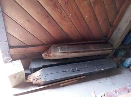 Photo of free Wood, old gate posts (Queenhill WR8) #1