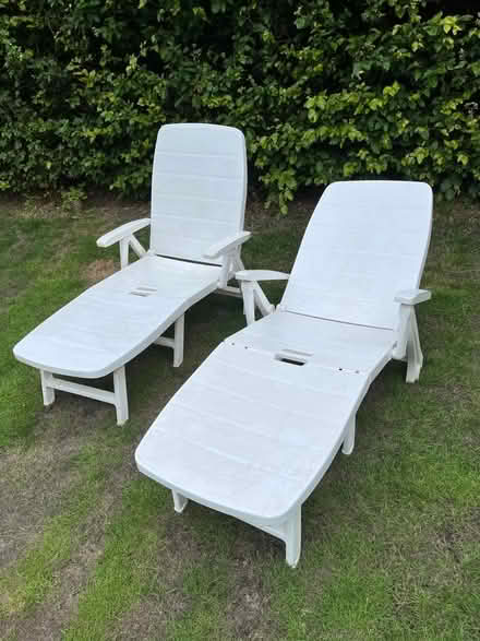 Photo of free Pair of UPVC Sun Loungers (CT21) #1