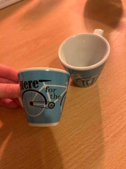 Photo of free Two esspresso cups (Clapham North SW9) #1