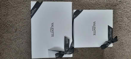 Photo of free 2 pretty/sturdy gift or packing boxes (empty except tissue) (Crownhill MK8) #2