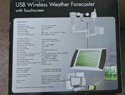 Photo of free Bresser USB Wireless Weather Forecaster with Touchscreen (Freshbrook SN5) #3