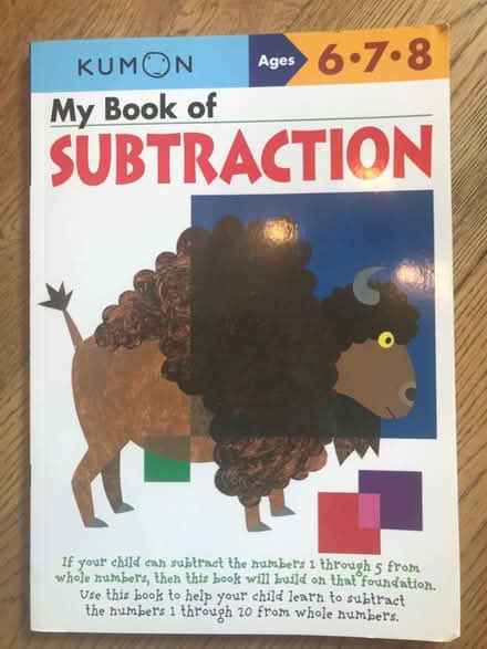 Photo of free Subtraction Workbook (CT14) #1