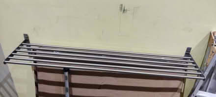 Photo of free Ikea Grundal 1.2 metal wall shelf (Borrowash DE72) #1