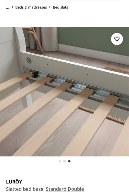 Photo of free Double Bed Slats (London, NW10) #3