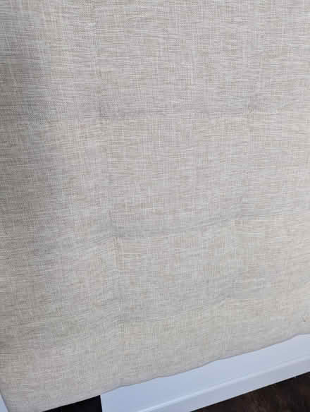 Photo of free Headboard-beige tufted fabric (Curtis Park) #2