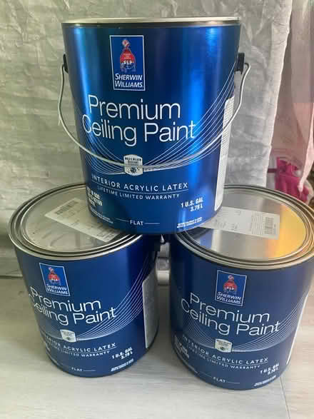 Photo of free 3 gallons Sherwin Williams paint (Rebel Walk Drive) #1