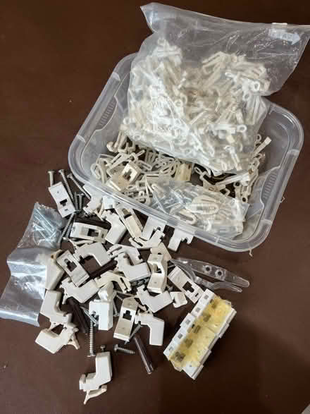 Photo of free Curtain track fittings (Battledown GL52) #1