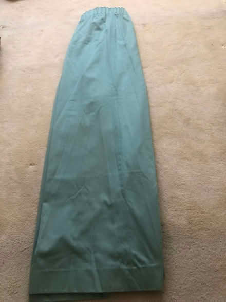 Photo of free Pair of lined green curtains (Hoddesdon EN11) #1