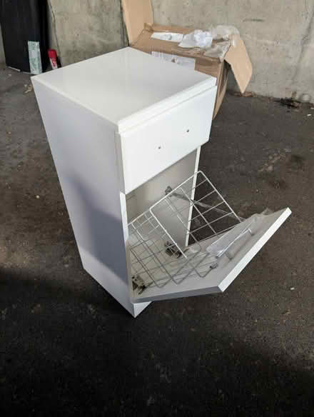 Photo of free New - Laundry Basket Cabinet (Teddington TW11) #3