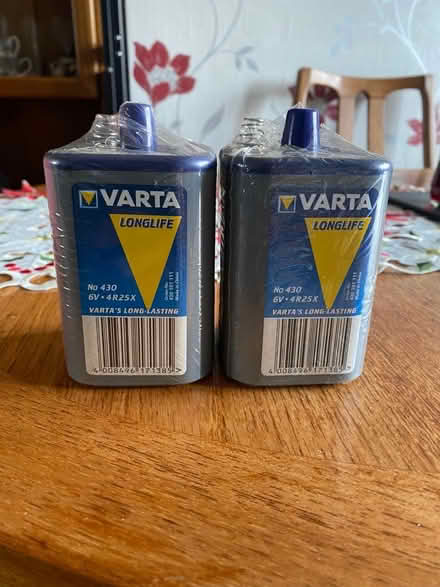 Photo of free Two 6 volt Batteries (Elm Park RM12) #1