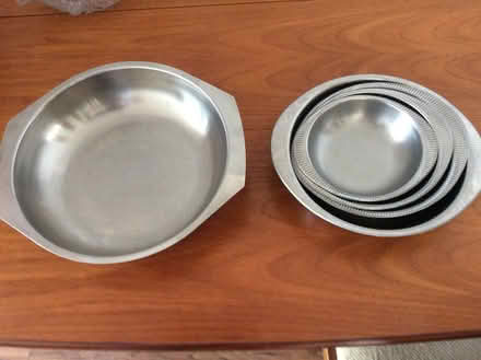 Photo of free Stainless Steel Dishes/Bowls (Peacehaven BN10) #1