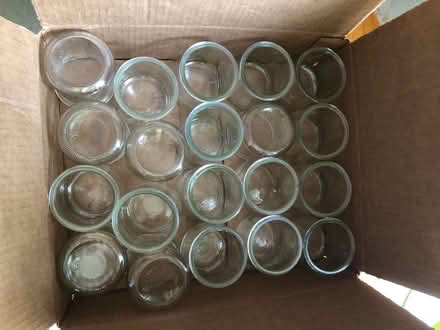 Photo of free Oui yogurt jars (Crockett and Old Mill Run.) #1