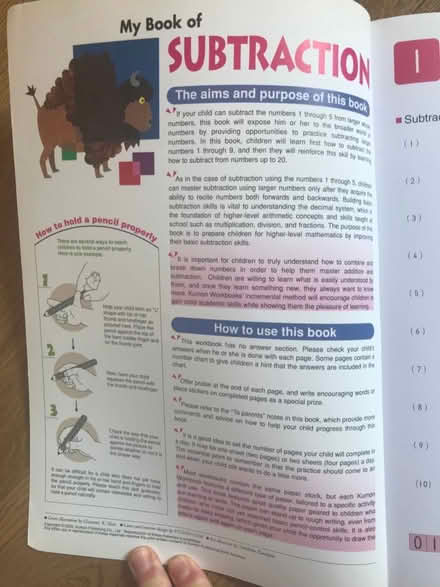 Photo of free Subtraction Workbook (CT14) #2
