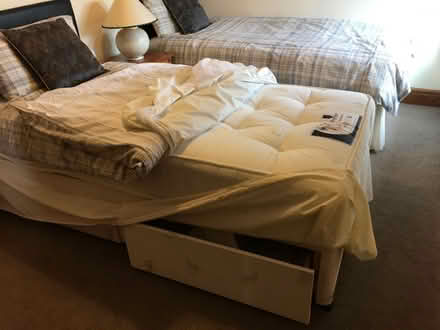 Photo of free Single bed x 2 .... drawer divan (Appleby-in-Westmorland CA16) #3