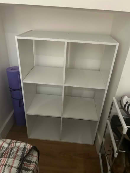 Photo of free White shelving unit (E5) #1