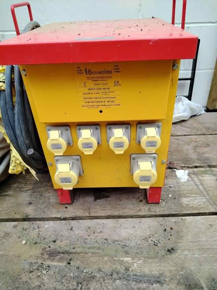 Photo of free site transformer (chichester west sussex) #1