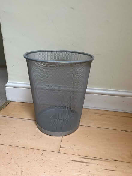Photo of free Steel mesh waste paper basket (Chiswick W4) #1