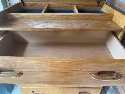 Photo of free lift top oak dresser (Wappingers Falls) #3