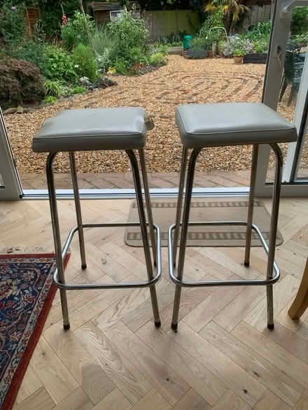 Photo of free Two bar stools (Middleton on Sea PO22) #2