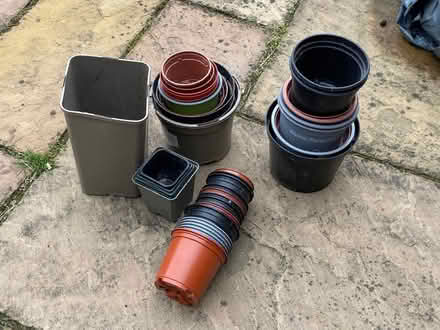 Photo of free Range of plastic plant pots (Harrogate HG2) #1