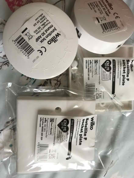 Photo of free Satellite F socket plates (2) Just nation boxes (2) (Wayfield ME5) #1