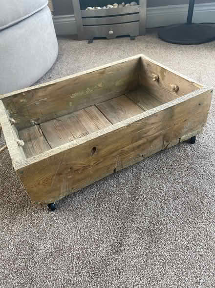 Photo of free Wooden box on castors (Newlands)