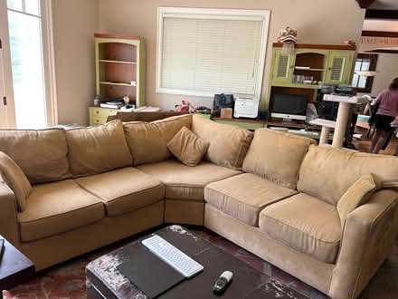 Photo of free Beige Sectional couch (Emerald hills) #1