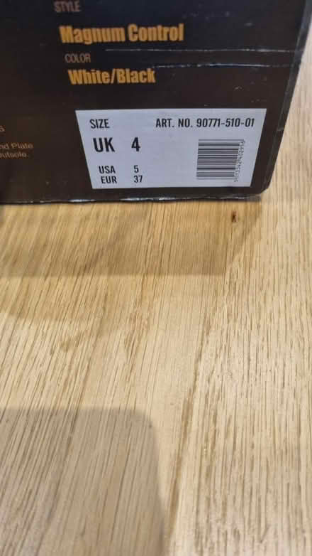 Photo of free Steel toe capped trainers (Letchworth Garden City) #2