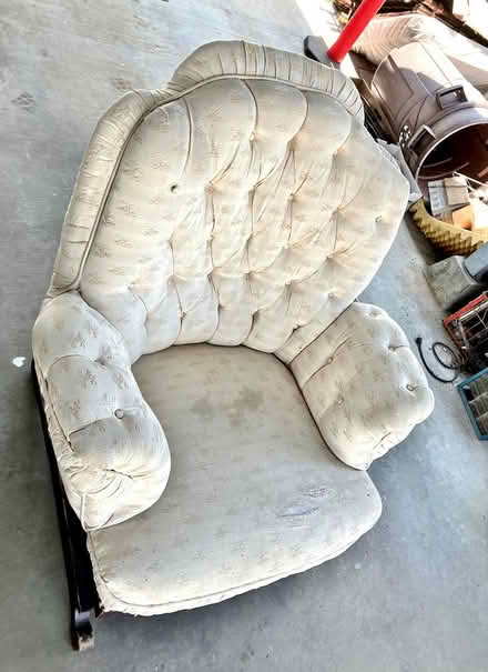 Photo of free Antique Turkish Rocking Chair (515 12th St. Huntington Beach) #2