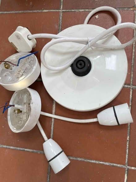 Photo of free Kettle base and light fittings (Shotton, CH5) #1