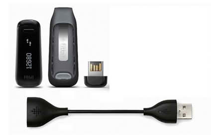 Photo of Fitbit One device and charger or (DE72) #1