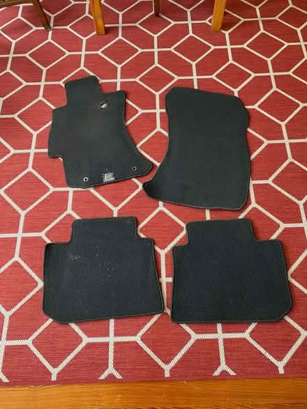 Photo of free 2015 Subaru Impreza floor mats (Belmont) #1