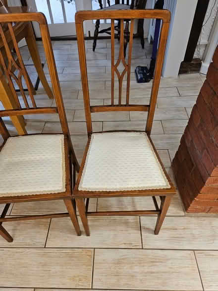 Photo of free Antique Chairs (x2) (Ulverley Green B92) #1