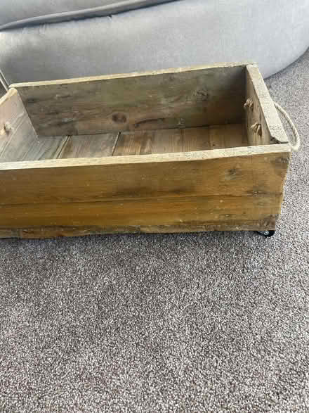 Photo of free Wooden box on castors (Newlands)