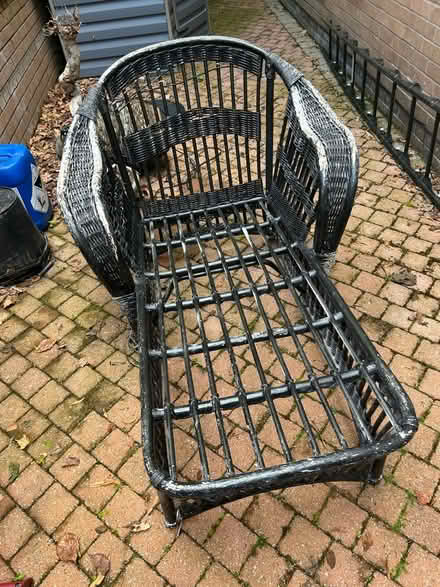 Photo of free Wicker lounger (Lostock. Bolton BL6) #4