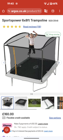 Photo of free Trampoline 6x8 (WV3) #1