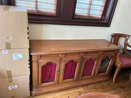 Photo of free Old stereo cabinet (Emerald hills) #1