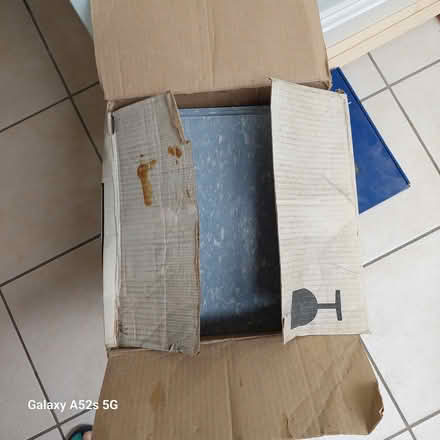 Photo of free Rhinotex crystal blue vinyl floor tiles (Swinford OX29) #3