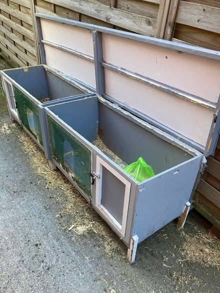 Photo of free Rabbit hutch (Ecclesfield Sheffield S35) #2