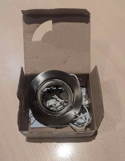 Photo of free Single brush chrome downlight (Selsdon) #2