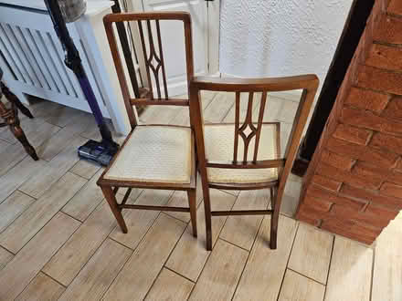 Photo of free Antique Chairs (x2) (Ulverley Green B92) #2