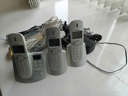 Photo of free Philips Cordless Phones x 3 (Oakwood, Derby) #1