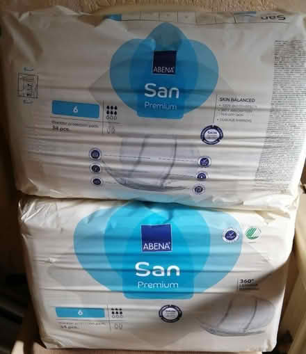 Photo of free Continence Pads (Castle Ward Lancaster) #1