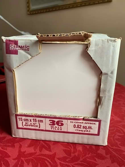 Photo of free Box of white tiles (IP2) #2