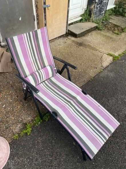 Photo of free Folding outdoor chair recliner (Lancing BN15) #2