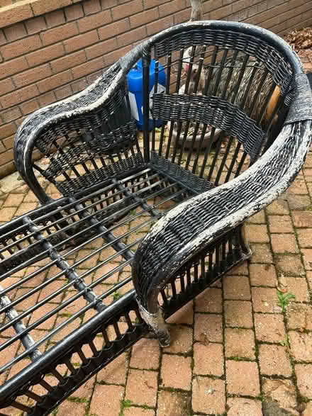 Photo of free Wicker lounger (Lostock. Bolton BL6) #2