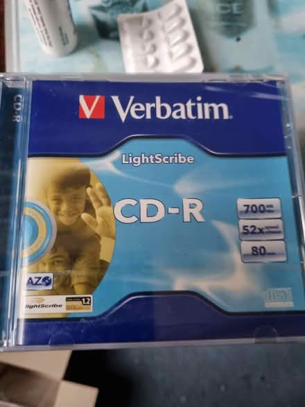 Photo of free 7 Unused 'lightscribe' CD-Rs (Chatham ME5) #2